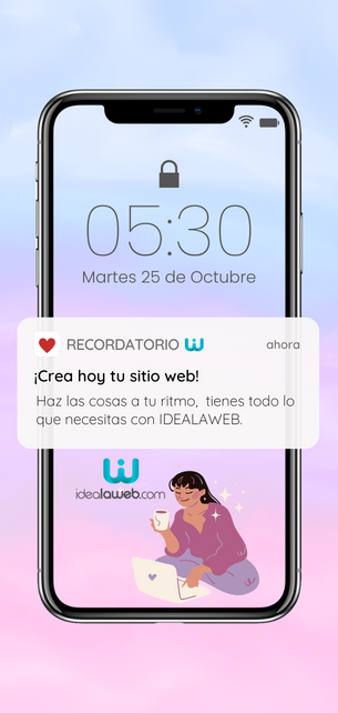 Crea HOY tu página web.